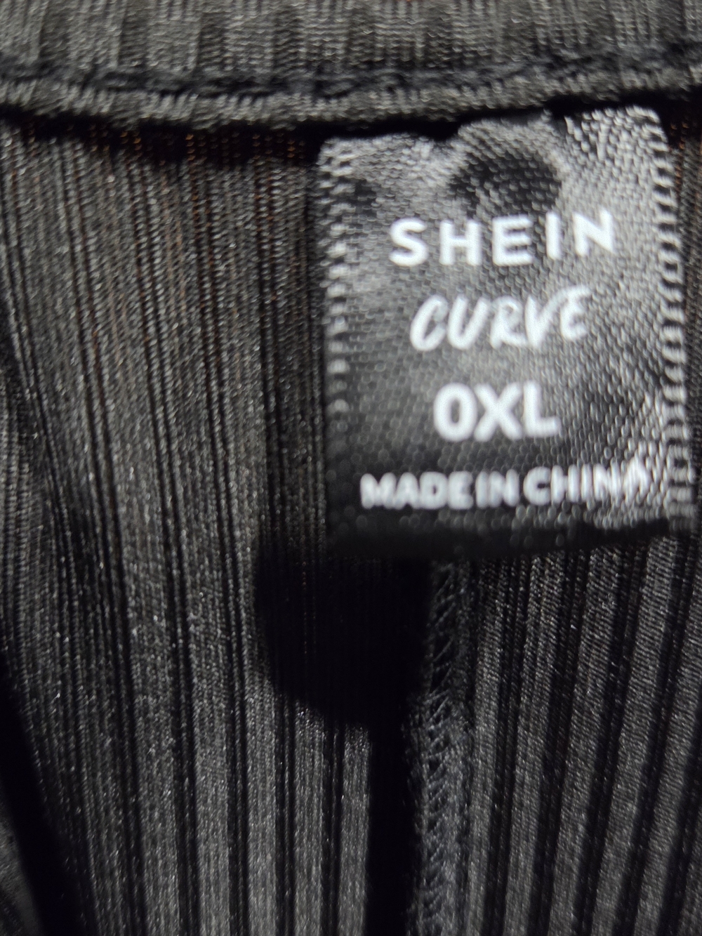SHEIN Black Ribbed Romper - Picture 4 of 4